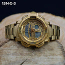 RELOJ JOEFOX ANA-DIG DORADO HOMBRE 1514G-3 My Store - reloj mayorista Medellín