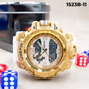 RELOJ JOEFOX DOBLEHORA DEPORTIVO F. BLANCO HOMBRE 1523B-11 My Store - reloj mayorista Medellín