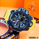 RELOJ JOEFOX DEPORTIVO DAMA AMARILLO 1523DL-4 My Store - reloj mayorista Medellín