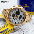 RELOJ JOEFOX ANA-DIG DORADO F.BLANCO 1903G-5 My Store - reloj mayorista Medellín