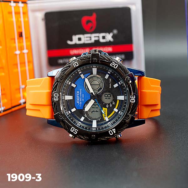 RELOJ JOEFOX ANA-DIG LUZ LED SILICONA HOMBRE 1909-3 My Store