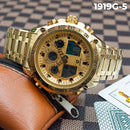 RELOJ JOEFOX METÁLICO DORADO HOMBRE 1919G-5 My Store - reloj mayorista Medellín