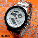 RELOJ JOEFOX METALICO PLATEADO HOMBRE 1940G-3 My Store - reloj mayorista Medellín