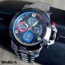 RELOJ JOEFOX ANA-DIG LUZ LED METÁLICO HOMBRE 1948G-4 My Store - reloj mayorista Medellín