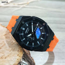 RELOJ JOEFOX ANA-DIG LUZ LED SILICONA HOMBRE 1957-8 My Store - reloj mayorista Medellín