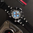 RELOJ JOEFOX TIPO INVICTA ANA-DIG DEPORTIVO NEGRO-PLATA HOMBRE 1971-7 My Store - reloj mayorista Medellín