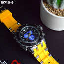 RELOJ JOEFOX TIPO INVICTA ANA-DIG DEPORTIVO AMARILLO HOMBRE 1971B-6 My Store - reloj mayorista Medellín