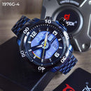RELOJ JOEFOX AZUL/NEGRO DOBLE/HORA HOMBRE 1976G-4 My Store - reloj mayorista Medellín