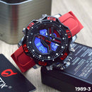 RELOJ JOEFOX TIPO INVICTA ANA-DIG DEPORTIVO ROJO HOMBRE 1989-3 My Store - reloj mayorista Medellín