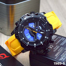 RELOJ JOEFOX TIPO INVICTA ANA-DIG DEPORTIVO AMARILLO HOMBRE 1989-5 My Store - reloj mayorista Medellín