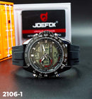 RELOJ JOEFOX ANA-DIG LUZ LED SILICONA HOMBRE 2106-1 My Store - reloj mayorista Medellín