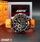 RELOJ JOEFOX ANA-DIG LUZ LED SILICONA HOMBRE 2106F-1 My Store - reloj mayorista Medellín