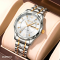 RELOJ JOEFOX JX2733 DOBLE CALENDARIO CRISTAL DIAMANTE HOMBRE