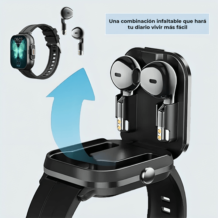 D8Pro Smartwatch con audífonos incorporados, Solo 30 unidades ¡Entrega Inmediata! Medellin - Bogotá! RELOJES MEDELLIN
