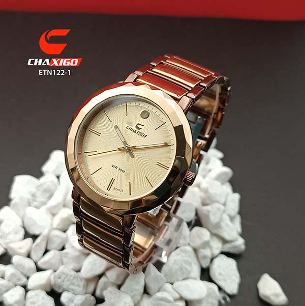 RELOJ CHAXIGO METALICO HOMBRE ETN122G-1 My Store