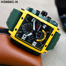 RELOJ T5 CRONOGRAFO DEPORTIVO HOMBRE H3886G-N My Store - reloj mayorista Medellín