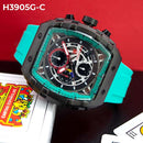 RELOJ T5 CRONOGRAFO DEPORTIVO HOMBRE H3905G-C My Store - reloj mayorista Medellín