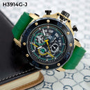 RELOJ T5 DEPORTIVO CRONÓGRAFO HOMBRE H3914G-J My Store - reloj mayorista Medellín