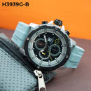 RELOJ T5 DEPORTIVO PULSO GOMA CRONÓGRAFO HOMBRE H3939G-B My Store - reloj mayorista Medellín
