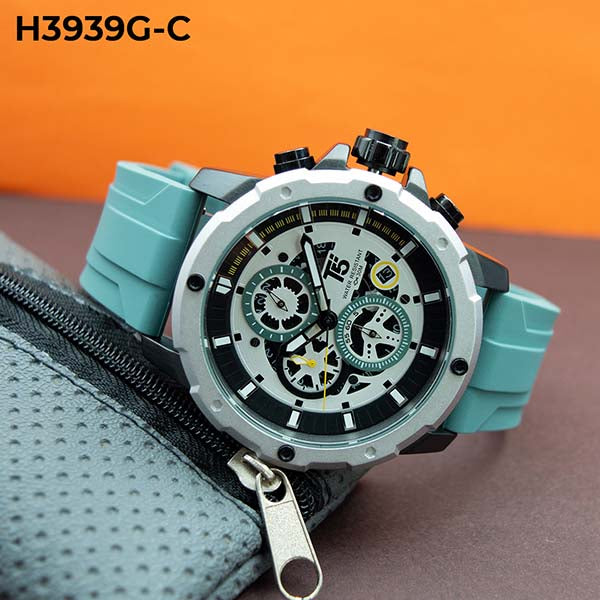 RELOJ T5 DEPORTIVO PULSO GOMA CRONÓGRAFO HOMBRE H3939G-C My Store