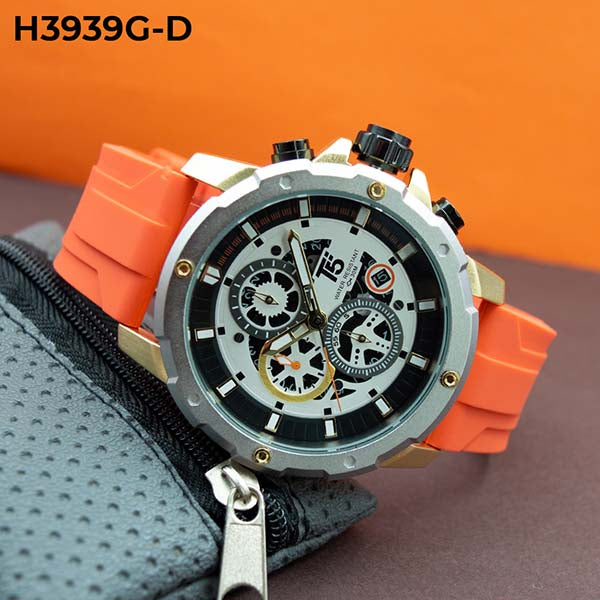 RELOJ T5 DEPORTIVO PULSO GOMA CRONÓGRAFO HOMBRE H3939G-D My Store