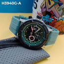 RELOJ T5 DEPORTIVO PULSO GOMA CRONÓGRAFO HOMBRE H3940G-A My Store - reloj mayorista Medellín