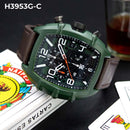 RELOJ T5 CUERO CRONOGRAFO HOMBRE H3953G-C My Store - reloj mayorista Medellín