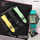 RELOJ T5 DEPORTIVO CRONÓGRAFO SET 4 PULSOS HOMBRE H4032G-C My Store - reloj mayorista Medellín
