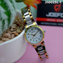 RELOJ JOEFOX BICOLOR/BLANCO ANÁLOGO METÁLICO J10025L-1 My Store - reloj mayorista Medellín