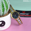 RELOJ JOEFOX BICOLOR/NEGRO ANÁLOGO METÁLICO J10025L-3 My Store - reloj mayorista Medellín