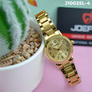 RELOJ JOEFOX DORADO ANÁLOGO METÁLICO J10025L-4 My Store - reloj mayorista Medellín