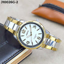 RELOJ PLATA/DORADO/BLANCO ANÁLOGO JOEFOX J10026G-2 My Store - reloj mayorista Medellín