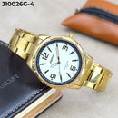 RELOJ DORADO ANÁLOGO JOEFOX J10026G-4 My Store - reloj mayorista Medellín