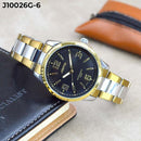 RELOJ PLATA/DORADO/NEGRO ANÁLOGO JOEFOX J10026G-6 My Store - reloj mayorista Medellín