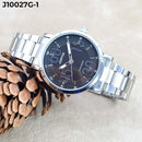 RELOJ JOEFOX PLATA/NEGRO ANÁLOGO J10027G-1 My Store - reloj mayorista Medellín