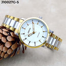RELOJ JOEFOX PLATA/DORADO/BLANCO ANÁLOGO J10027G-5 My Store - reloj mayorista Medellín
