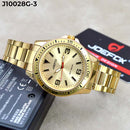 RELOJ JOEFOX DORADO ANALOGO J10028G-3 My Store - reloj mayorista Medellín