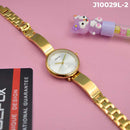 RELOJ JOEFOX DORADO/BLANCO ANÁLOGO METÁLICO J10029L-2 My Store - reloj mayorista Medellín