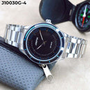 RELOJ JOEFOX PLATA/NEGRO ANÁLOGO J10030G-4 My Store - reloj mayorista Medellín