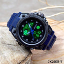 RELOJ AZUL/NEGRO JOEFOX ANA-DIG DEPORTIVO HOMBRE 2031-7 - reloj mayorista Medellín