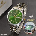 RELOJ JOEFOX JX2733-2 DOBLE CALENDARIO CRISTAL DIAMANTE HOMBRE