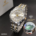 RELOJ JOEFOX JX2733-2 DOBLE CALENDARIO CRISTAL DIAMANTE HOMBRE