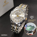 RELOJ JOEFOX JX2733-2 DOBLE CALENDARIO CRISTAL DIAMANTE HOMBRE - reloj mayorista Medellín