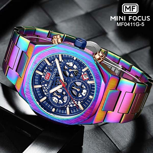 RELOJ MINI FOCUS METALICO HOMBRE MF0411G-5 My Store
