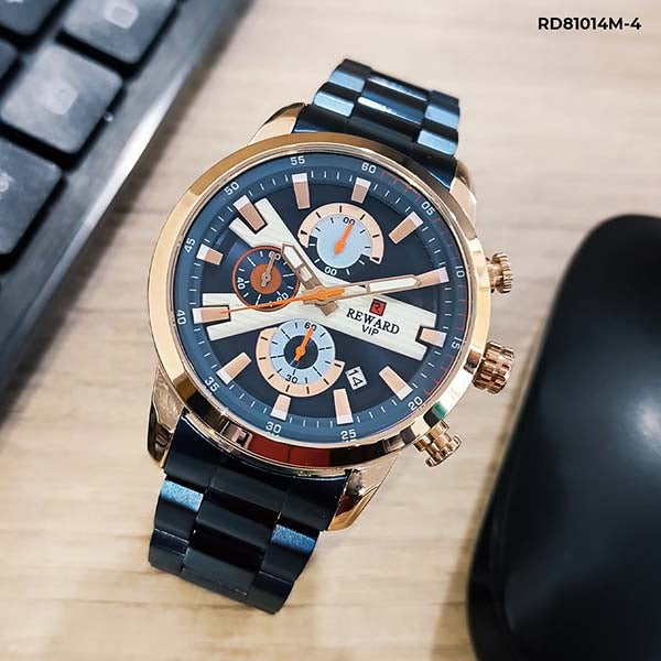 RELOJ REWARD METALICO CRONOGRAFO HOMBRE RD81014M-4 My Store