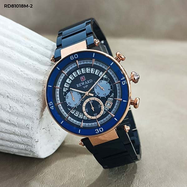 RELOJ REWARD METÁLICO CRONOGRAFO HOMBRE RD81018M-2 My Store