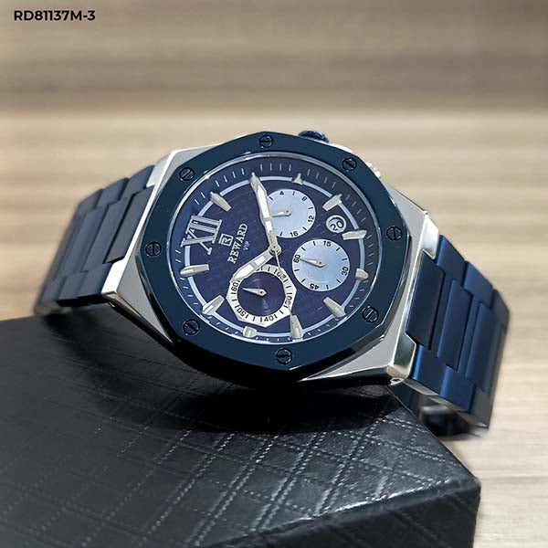 RELOJ REWARD METALICO CRONOGRAFO HOMBRE RD81137M-3 My Store