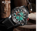 RELOJ EXTRI CRONOGRAFO CUERO HOMBRE X6035-A My Store - reloj mayorista Medellín