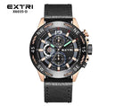 RELOJ EXTRI CRONOGRAFO CUERO HOMBRE X6035-D My Store - reloj mayorista Medellín