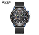 RELOJ EXTRI CRONOGRAFO CUERO HOMBRE X6035-E My Store - reloj mayorista Medellín